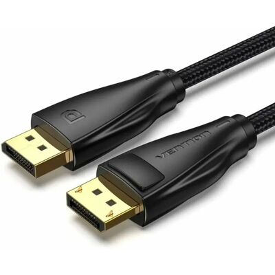 Vention HCCBI DisplayPort Kabel - 3m, Černý - Video Kabel Vention HCCBI DisplayPort Kabel - 3m, Černý - Video Kabel