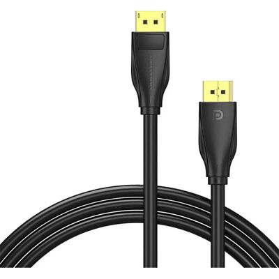 Câble DisplayPort 8K Vention 5m - Vidéo & Gaming Haute Résolution - Publicité Câble DisplayPort 8K Vention 5m - Vidéo & Gaming Haute Résolution - Publicité