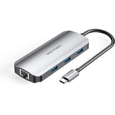 Docking Station Vention Modello TOHHB - Argento Docking Station Vention Modello TOHHB - Argento