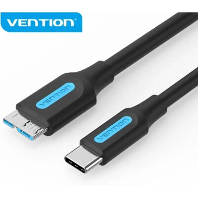 Vention - CQABD - Negro - 50cm - Cable Vention - CQABD - Negro - 50cm - Cable