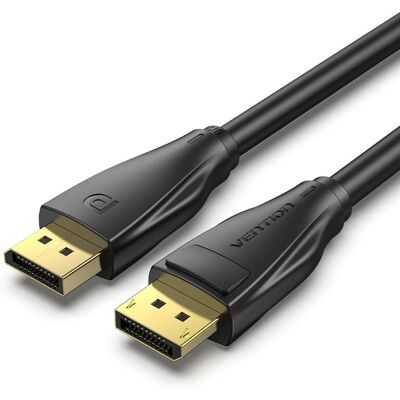 Vention HCDBI 8K DisplayPort Kabel - 3M, Schwarz Vention HCDBI 8K DisplayPort Kabel - 3M, Schwarz
