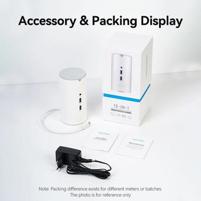 Vention Dockingstation - Weiß - Unterstützt 4K UHD, HDMI, VGA, USB-C Vention Dockingstation - Weiß - Unterstützt 4K UHD, HDMI, VGA, USB-C