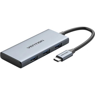 Vention Docking per laptop - HDMI 4K & USB 3.0 - Grigio Vention Docking per laptop - HDMI 4K & USB 3.0 - Grigio