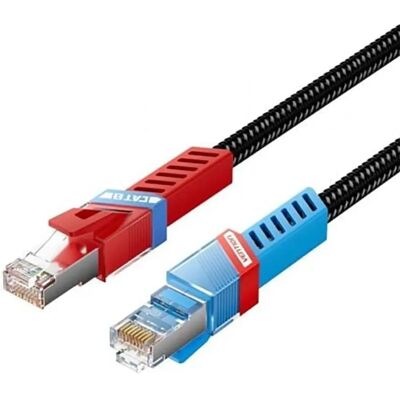 Vention IKJBF Černý Kategorie 8 Pevný Síťový Kabel Vention IKJBF Černý Kategorie 8 Pevný Síťový Kabel