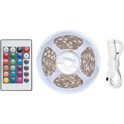Vention PAAWJ Bande LED - RGB, 5m - Intérieur/Extérieur Vention PAAWJ Bande LED - RGB, 5m - Intérieur/Extérieur