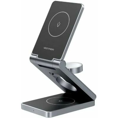 Caricatore Wireless Vention FGFH0 Argento - 15W Caricatore Wireless Vention FGFH0 Argento - 15W