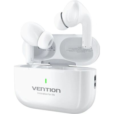 Casque Vention Echo Lite E11 - Sans Fil Vrai - Blanc Casque Vention Echo Lite E11 - Sans Fil Vrai - Blanc