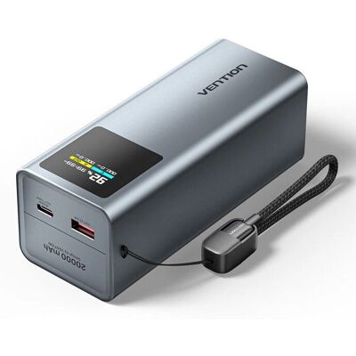 Vention FKC Powerbank - 20000mAh, Grau - Tragbares Powerbank Vention FKC Powerbank - 20000mAh, Grau - Tragbares Powerbank