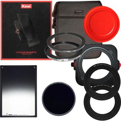 Kit de filtres pour caméra KASE Armour Wolverine 100mm ND64 - Publicité Kit de filtres pour caméra KASE Armour Wolverine 100mm ND64 - Publicité