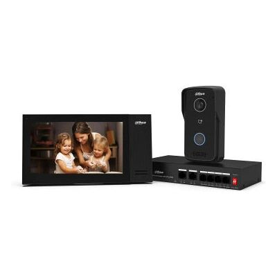Dahua VTO2111D-P-S3 Musta videointercom-järjestelmä Dahua VTO2111D-P-S3 Musta videointercom-järjestelmä