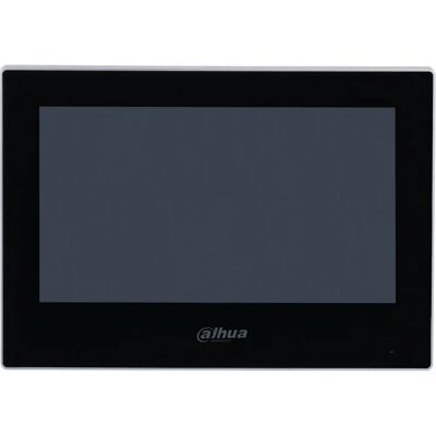 Dahua VTH2621GW-WP 7-tums pekskärms videointercom - Svart Dahua VTH2621GW-WP 7-tums pekskärms videointercom - Svart