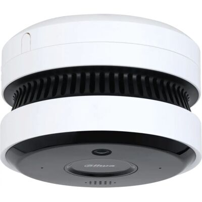 Telecamera di Sicurezza Dahua Bianca 5MP Infrarossi con Rilevatore di Fumo - Telecamera di Sicurezza Telecamera di Sicurezza Dahua Bianca 5MP Infrarossi con Rilevatore di Fumo - Telecamera di Sicurezza