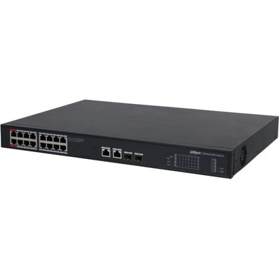 Dahua Technology PoE DH-PFS3220-16GT-190 Netzwerkswitch - Unmanaged L2 Gigabit Ethernet - 18 Ports Dahua Technology PoE DH-PFS3220-16GT-190 Netzwerkswitch - Unmanaged L2 Gigabit Ethernet - 18 Ports