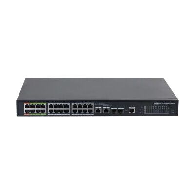 Dahua Technology DH-LR2226-24ET-360-V2 Managed Layer 2 Gigabit Ethernet Switch - Black Dahua Technology DH-LR2226-24ET-360-V2 Managed Layer 2 Gigabit Ethernet Switch - Black