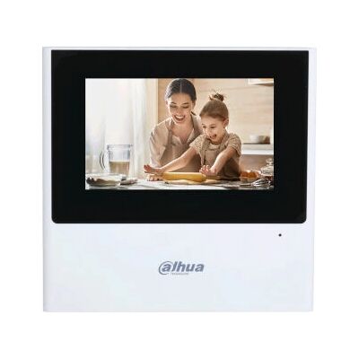 Dahua Technology VTH2611L-WP Videoingångssystem - Svart, Vit Dahua Technology VTH2611L-WP Videoingångssystem - Svart, Vit