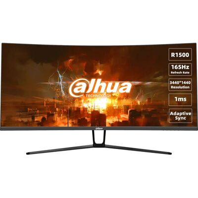 Dahua Technology LM34-E330C 34 Zoll Curved UltraWide Quad HD Monitor - Schwarz & Rot Dahua Technology LM34-E330C 34 Zoll Curved UltraWide Quad HD Monitor - Schwarz & Rot