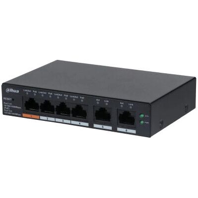 Dahua Technology DH-CS4006-4GT-60 Zarządzany przełącznik L2 Gigabit Ethernet - Czarny Dahua Technology DH-CS4006-4GT-60 Zarządzany przełącznik L2 Gigabit Ethernet - Czarny