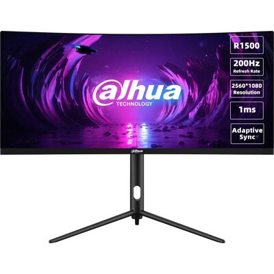 Dahua Technology LM30-E330CA Näyttö - 30 tuumaa UltraWide Full HD LCD Musta, Punainen Dahua Technology LM30-E330CA Näyttö - 30 tuumaa UltraWide Full HD LCD Musta, Punainen