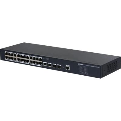 Dahua Technology SG4028 Hanterad Layer 2 Gigabit Ethernet-switch - 26 portar Dahua Technology SG4028 Hanterad Layer 2 Gigabit Ethernet-switch - 26 portar