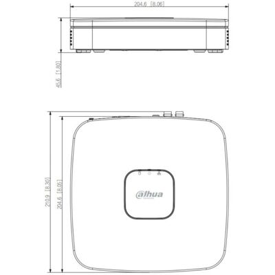 Dahua Technology XVR5104C-I3 - Penta-Hybrid 4-Kanal Videorecorder Dahua Technology XVR5104C-I3 - Penta-Hybrid 4-Kanal Videorecorder