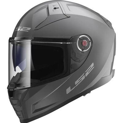 Casque LS2 Vector II - Gris - Fibre de verre légère - Unisexe Casque LS2 Vector II - Gris - Fibre de verre légère - Unisexe
