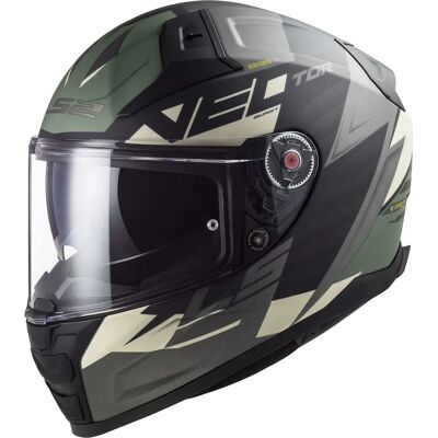 Casco LS2 FF811 Vector II Absolute Negro Plata - Casco Casco LS2 FF811 Vector II Absolute Negro Plata - Casco