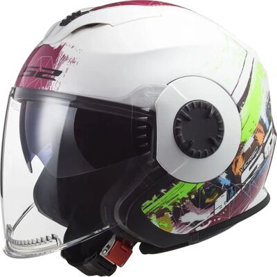 LS2 OF570 Verso Spring Jet Helmet - Lightweight, Breathable, UV-Resistant LS2 OF570 Verso Spring Jet Helmet - Lightweight, Breathable, UV-Resistant
