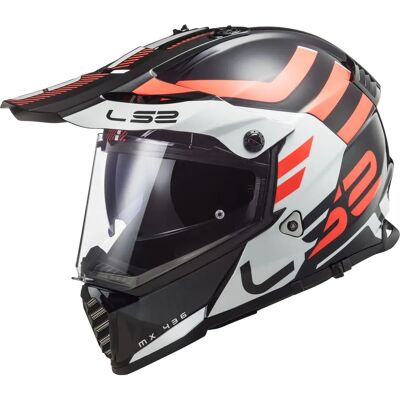 LS2 Pioneer Evo MX436 - Aventurero Negro/Blanco/Naranja LS2 Pioneer Evo MX436 - Aventurero Negro/Blanco/Naranja