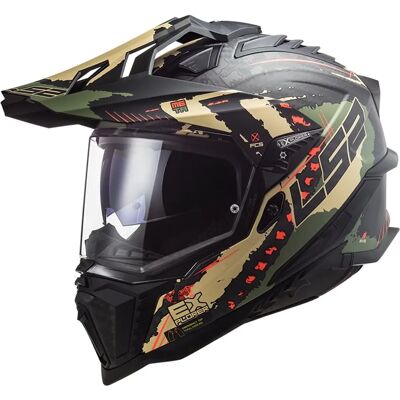 LS2 MX701 C Explorer - Casco de fibra de carbono ligero LS2 MX701 C Explorer - Casco de fibra de carbono ligero