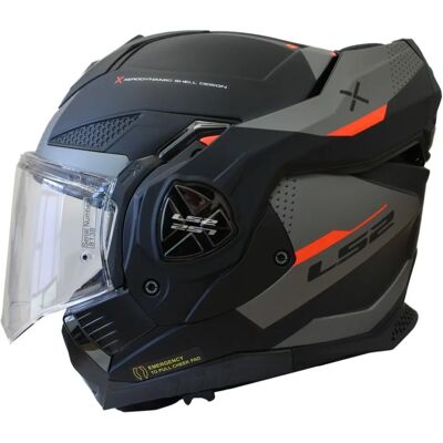 LS2 Helm FF901 Advant X Oblivion - Leichter Modularhelm, UV & Antibeschlag LS2 Helm FF901 Advant X Oblivion - Leichter Modularhelm, UV & Antibeschlag