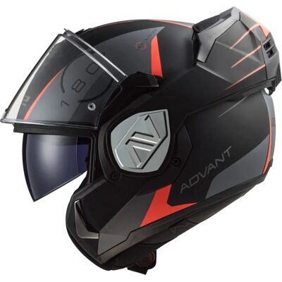 Casco LS2 FF906 Advant Codex - Nero Grigio Argento - Casco Moto Casco LS2 FF906 Advant Codex - Nero Grigio Argento - Casco Moto