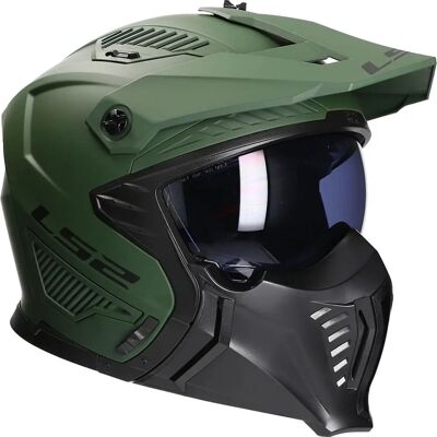 Casque LS2 OF606 Drifter - Résistant aux chocs, UV, visière amovible Casque LS2 OF606 Drifter - Résistant aux chocs, UV, visière amovible