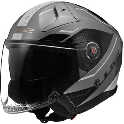 Casco Moto LS2 Infinity II Veyron - Grigio - S - Unisex Casco Moto LS2 Infinity II Veyron - Grigio - S - Unisex