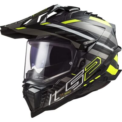 LS2 MX701 Explorer Carbon Helm - Lichtgewicht, Veilig, Helder Zicht LS2 MX701 Explorer Carbon Helm - Lichtgewicht, Veilig, Helder Zicht