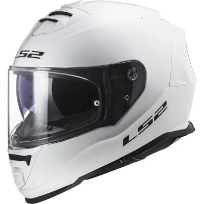 LS2 FF800 Storm II Hvit Motorsykkelhjelm - Motorsykkelhjelm LS2 FF800 Storm II Hvit Motorsykkelhjelm - Motorsykkelhjelm
