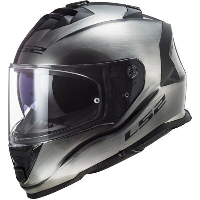 LS2 Storm II Jeans Titan- hjelm - Motorsykkelhjelm LS2 Storm II Jeans Titan- hjelm - Motorsykkelhjelm