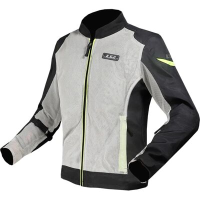 Veste moto LS2 Airy EVO - Noir-Gris-Jaune - Vêtements actifs Veste moto LS2 Airy EVO - Noir-Gris-Jaune - Vêtements actifs