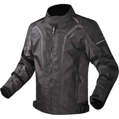 LS2 Sepang Motorradjacke - Dunkelgrau und Schwarz - 3XL LS2 Sepang Motorradjacke - Dunkelgrau und Schwarz - 3XL