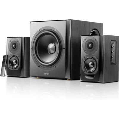 Edifier S351DB - Sistema de alto-falantes Bluetooth 2.1 canais - Preto Edifier S351DB - Sistema de alto-falantes Bluetooth 2.1 canais - Preto