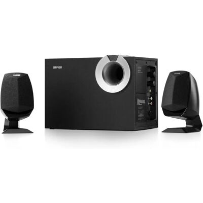Edifier M201BT Kabelloser 2.1 Bluetooth-Lautsprechersystem - Schwarz Edifier M201BT Kabelloser 2.1 Bluetooth-Lautsprechersystem - Schwarz