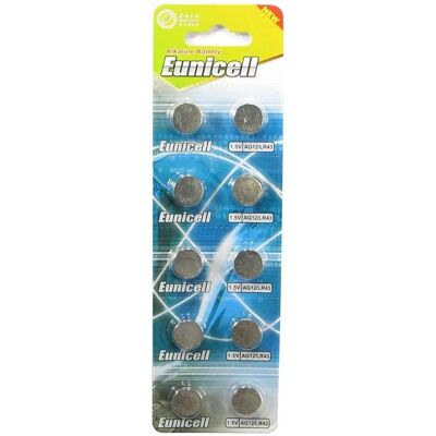 Piles boutons Camelion AG12 - Pack de 10 - Publicité Piles boutons Camelion AG12 - Pack de 10 - Publicité