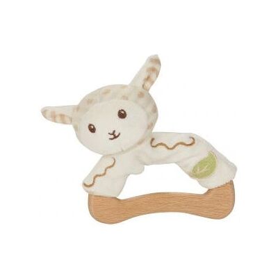 EverEarth Holz-Baumwoll-Schafspielzeug - Baby-Sinnesspielzeug EverEarth Holz-Baumwoll-Schafspielzeug - Baby-Sinnesspielzeug
