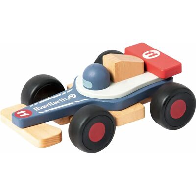 EverEarth FSC Holz Rennwagen für Kinder - Ab 18 Monaten EverEarth FSC Holz Rennwagen für Kinder - Ab 18 Monaten