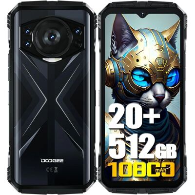 Doogee S118 - 6,58" - 512GB - Smartphone Rouge - Publicité Doogee S118 - 6,58" - 512GB - Smartphone Rouge - Publicité