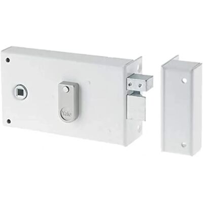Serrure Yale YAH37D Porte en Acier Blanc - Cylindre de Sécurité - Publicité Serrure Yale YAH37D Porte en Acier Blanc - Cylindre de Sécurité - Publicité