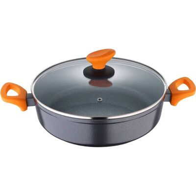 Casserole basse en aluminium forgé gris San Ignacio - Ustensiles Casserole basse en aluminium forgé gris San Ignacio - Ustensiles