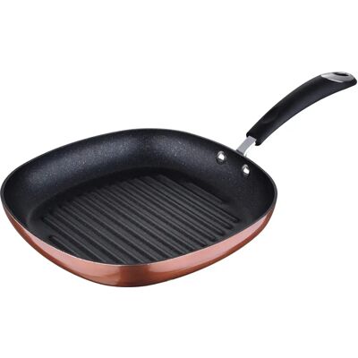 San Ignacio Cobre 28cm Sartén Grill - Cocina Premium Inducción San Ignacio Cobre 28cm Sartén Grill - Cocina Premium Inducción