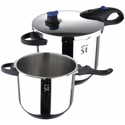 San Ignacio Edelstahl Druckkochtopf-Set - 3 Stk - 22cm San Ignacio Edelstahl Druckkochtopf-Set - 3 Stk - 22cm