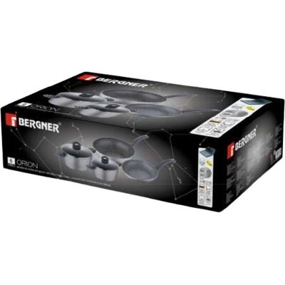 Bergner BG-8527-MBG Sada pánví - Sada kuchyňského náčiní Bergner BG-8527-MBG Sada pánví - Sada kuchyňského náčiní