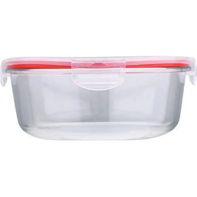 San Ignacio Rote Borosilikatglas Lunchbox - 1,2L San Ignacio Rote Borosilikatglas Lunchbox - 1,2L